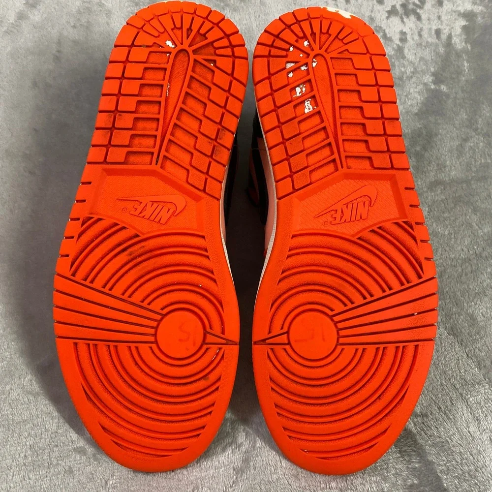 Nike Air Jordan 1 Low Womens 9.5 Crimson Bliss Rush Orange DM3379-600 Sneakers